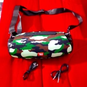 T&G Camouflage Speaker with Black Strap